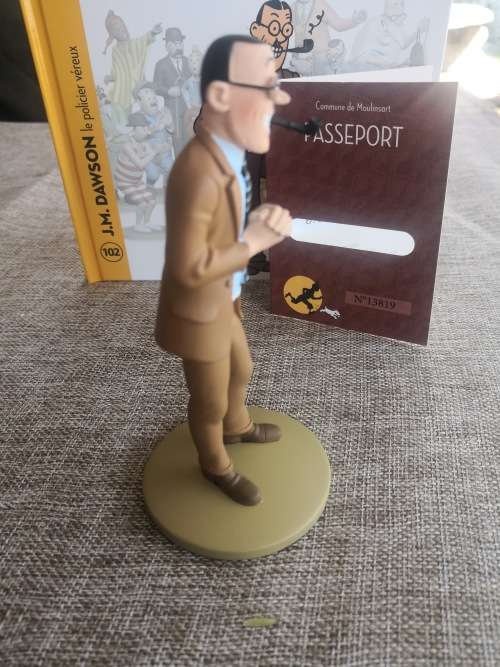 Tintin - The Blue Lotus - Police Chief J M Dawson