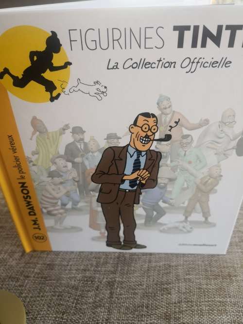 Tintin - The Blue Lotus - Police Chief J M Dawson