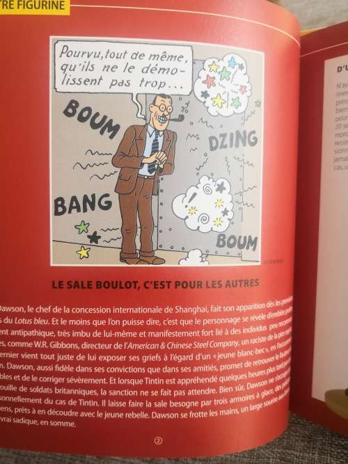 Tintin - The Blue Lotus - Police Chief J M Dawson