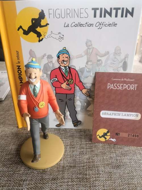 Tintin - The Red Sea Sharks - Seraphin Lampion Figurine