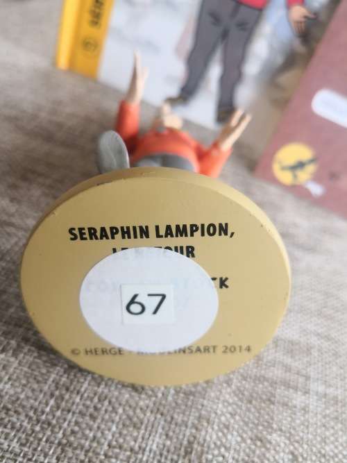 Tintin - The Red Sea Sharks - Seraphin Lampion Figurine