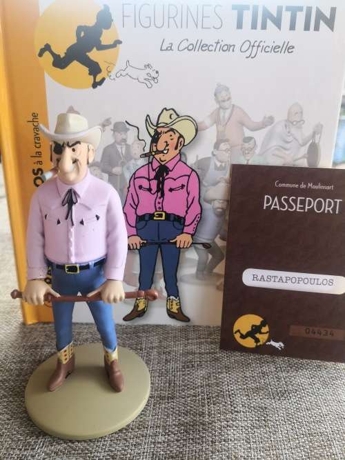 Tintin - Flight 714 to Sydney - Rastapopoulos - with the whip