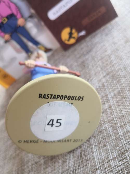 Tintin - Flight 714 to Sydney - Rastapopoulos - with the whip