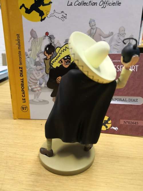 Tintin and the Broken Ear - Corporal Diaz