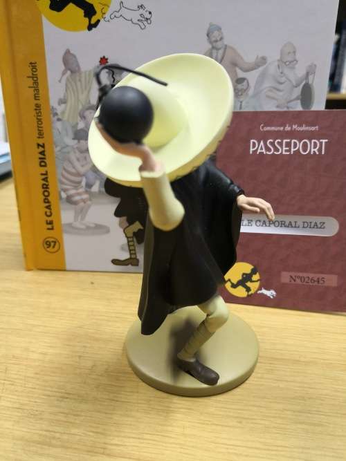 Tintin and the Broken Ear - Corporal Diaz