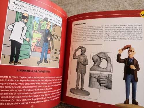 Tintin - The Castafiore Emerald - Monsieur Boullu - the marble worker - from page 62