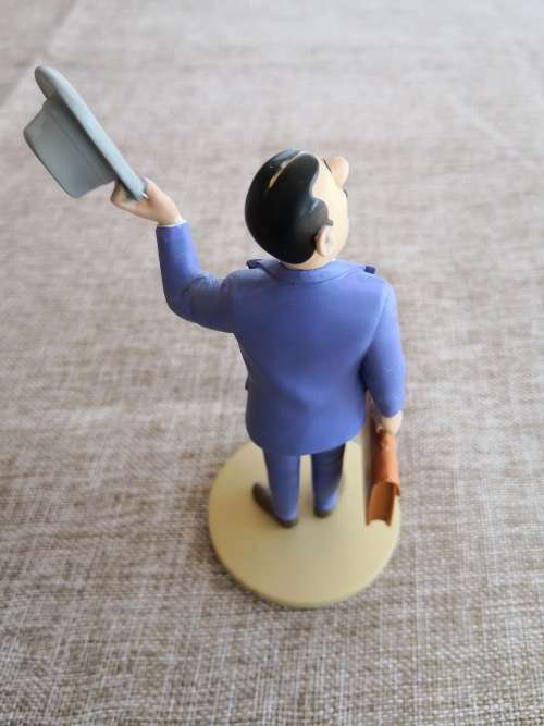 Tintin - The Castafiore Emerald - Seraphin Lampion - with a briefcase