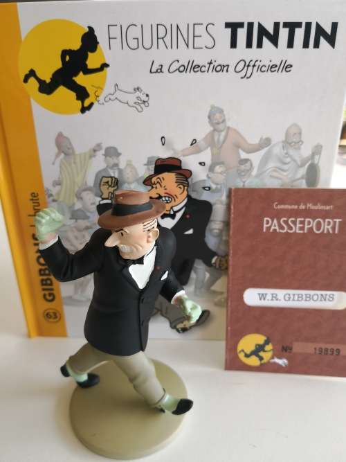 Tintin - The Blue Lotus - Gibbons - the brute - from page 7