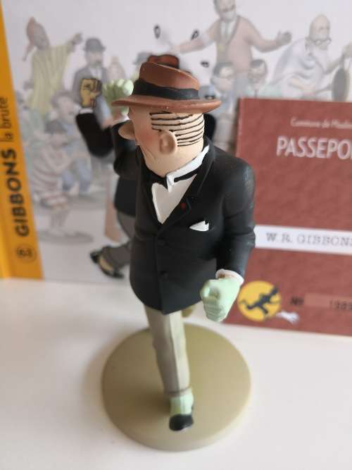 Tintin - The Blue Lotus - Gibbons - the brute - from page 7