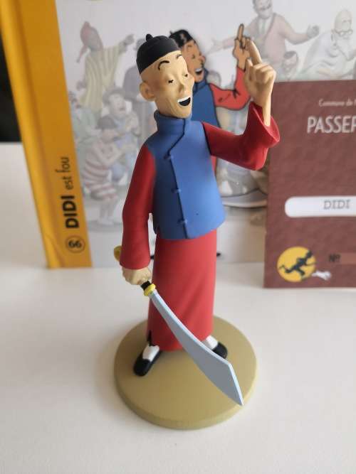 Tintin - The Blue Lotus - Didi - the crazy - from page 13