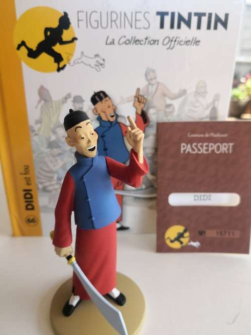 Tintin - The Blue Lotus - Didi - the crazy - from page 13