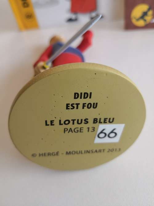 Tintin - The Blue Lotus - Didi - the crazy - from page 13