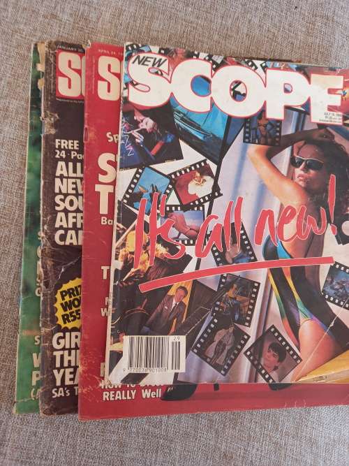 Scope Magazines x 4 1981/1986