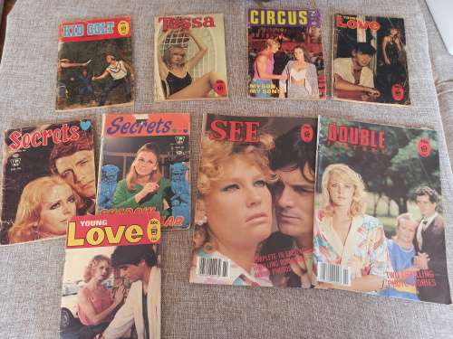 Old School Photo magazine story books x 9