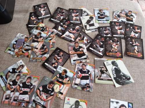 SA Rugby collectable trading cards x 230