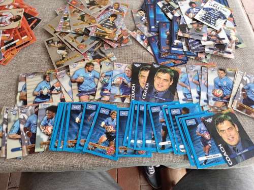 SA Rugby collectable trading cards x 230
