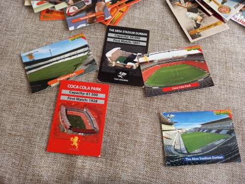 SA Rugby collectable trading cards x 230