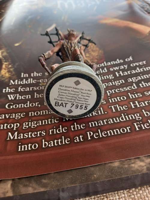 Lord of the Rings - Haradrim Master - Black Pawn - 95