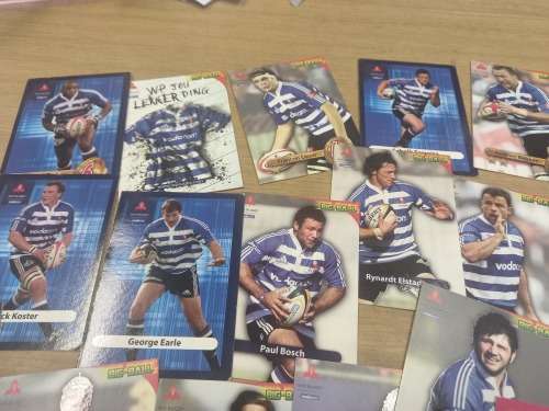 Rugby Trading Cards - Western Province - 38 cards