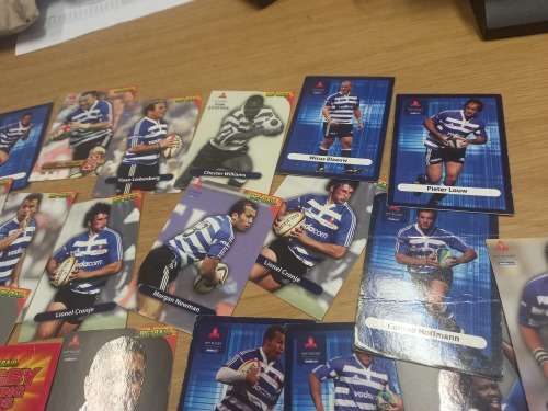 Rugby Trading Cards - Western Province - 38 cards