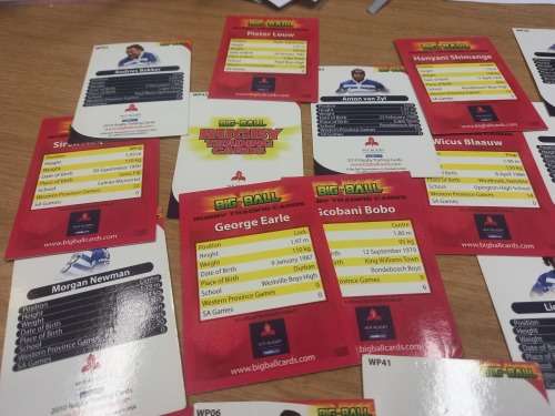 Rugby Trading Cards - Western Province - 38 cards