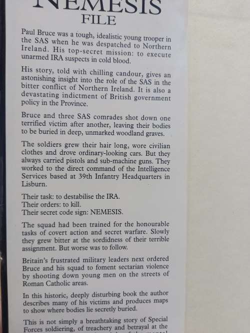 The Nemises File - the true story of an SAS execution squad - Paul Bruce