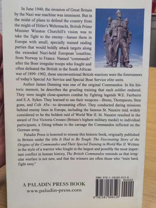 The British Commandos - The origins and Special Training of an Elite Unit