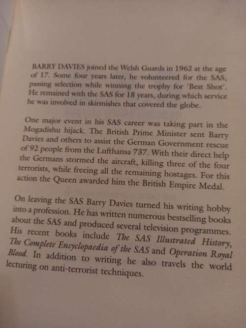 SAS - Are you tough enough - Barry davies