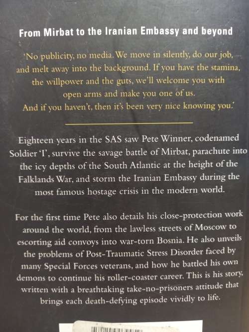 Soldier `I` - the story of an SAS hero - Pete Winner / Michael Kennedy
