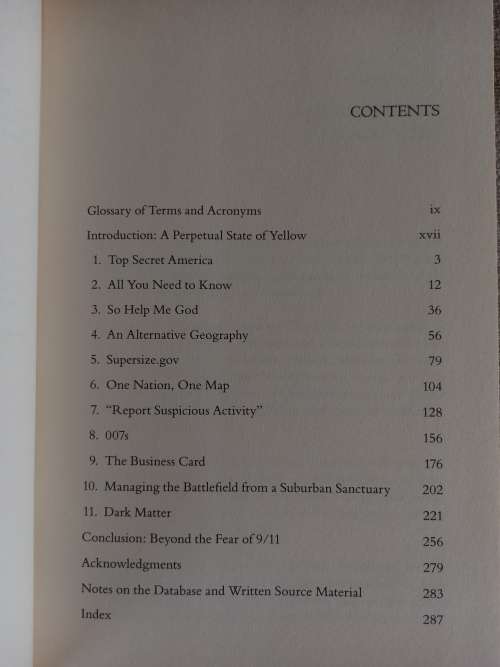 Top Secret America - the rise of the new american security state
