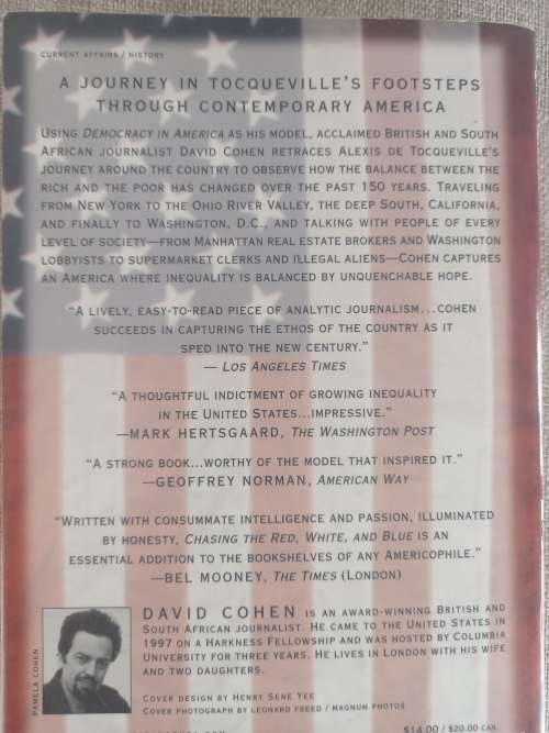 Chasing the Red, White and Blue - epic investigation 0f the American soul