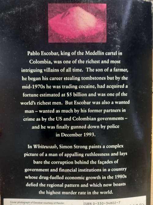 Whitewash: Pablo Escobar and the Cocaine Wars