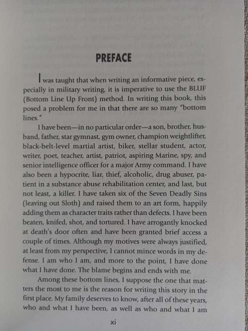 Enter The Past Tense - My secret life as a CIA Assassin