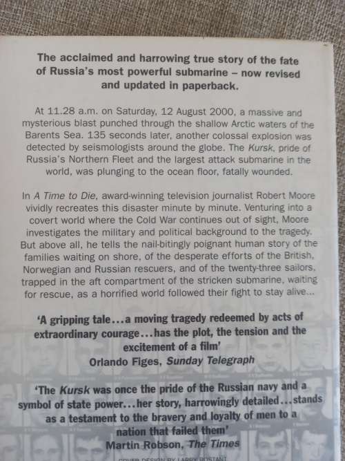 A Time to Die - the KURSK disaster
