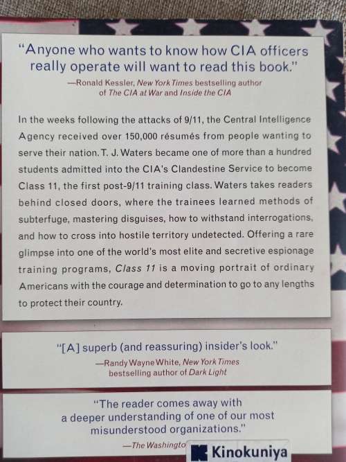 Class 11 - my story inside the CIA`s first post 9/11 spy class