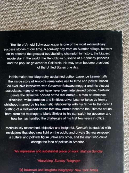 Fantastic - The Life of Arnold Schwarzenegger - Laurence Leamer
