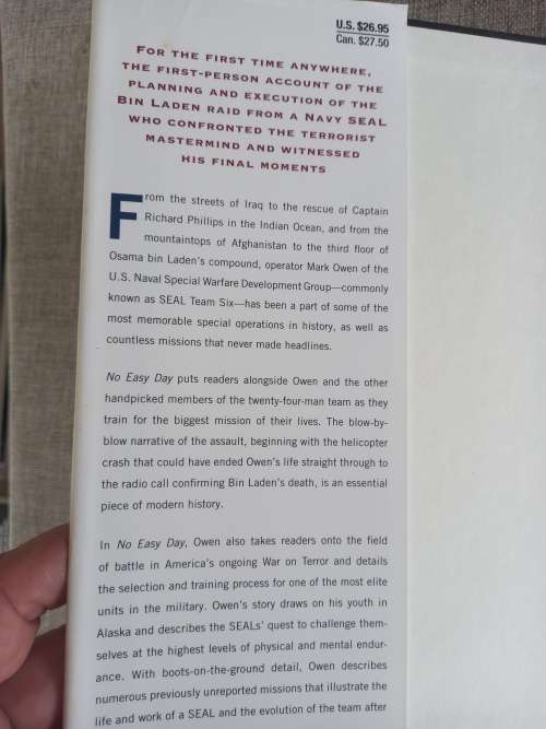 No Easy Day - the firsthand account of the mission that killed Osama Bin laden