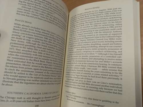 The Black Book and the Mob - Nevadas Casinos -