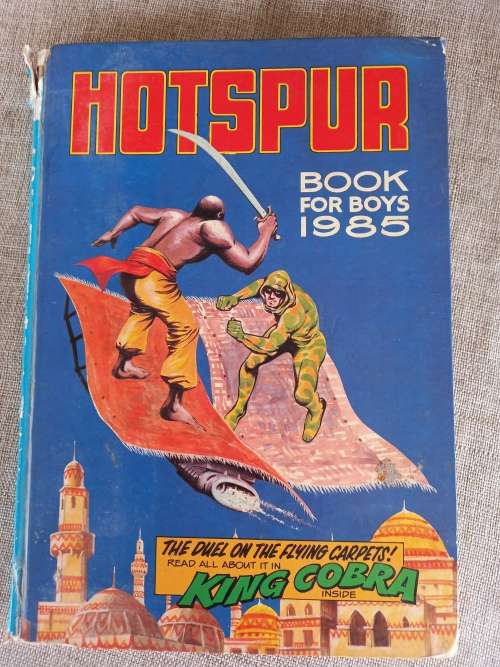 Hotspur book for boys 1985 - annual