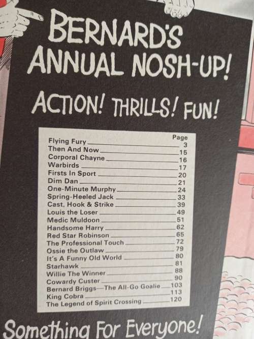 Hotspur book for boys 1985 - annual
