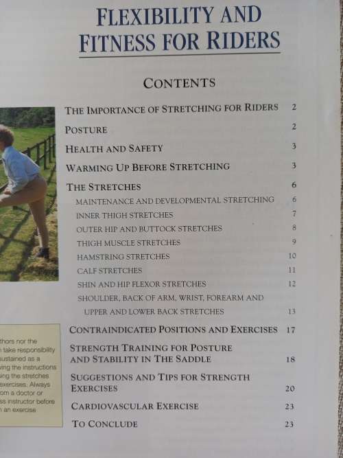 Allen Photographic Horse Guides - Flexibilty and Fitness for Riders