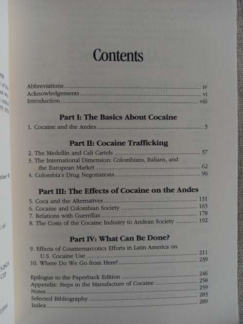 The Andean Cocaine Industry - Patrick L Clawson , Rensselaer W Lee III