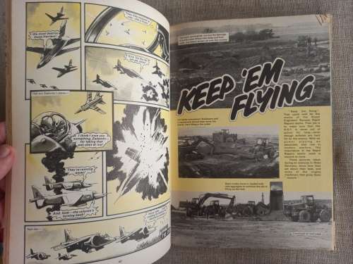 Warlord Book For Boys 1985 Annual