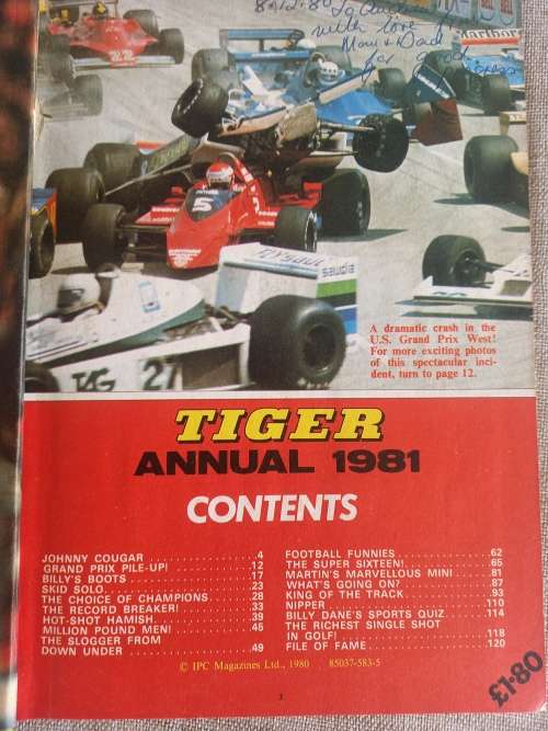 Tiger Annual 1981