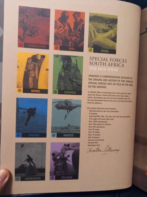SASF - South African Special Forces - The Men Speak - Jonathan Pittaway and Douw Steyn * SIGNED*