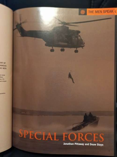 SASF - South African Special Forces - The Men Speak - Jonathan Pittaway and Douw Steyn * SIGNED*