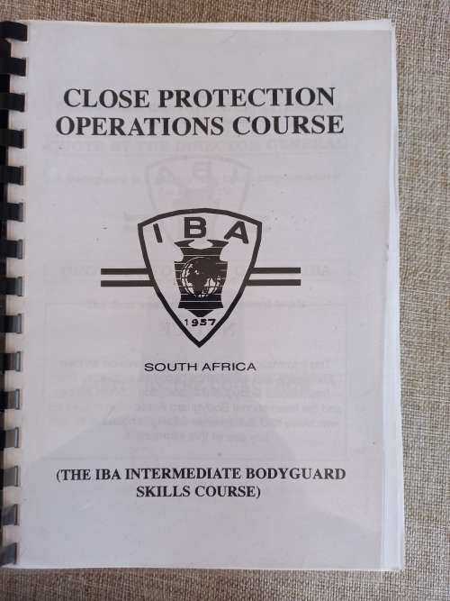Close Protection Operations Course / VIP Protection course / Bodyguarding manuals