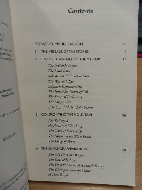Martial Arts Teaching Tales of Power and Paradox - Pascal Fauliot - freeing the mind, focusing chi,
