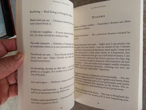 Striking Thoughts - Bruce Lee`s Wisdom for Daily Living