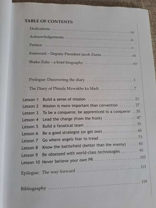Leadership Lessons from emperor Shaka Zulu the great
